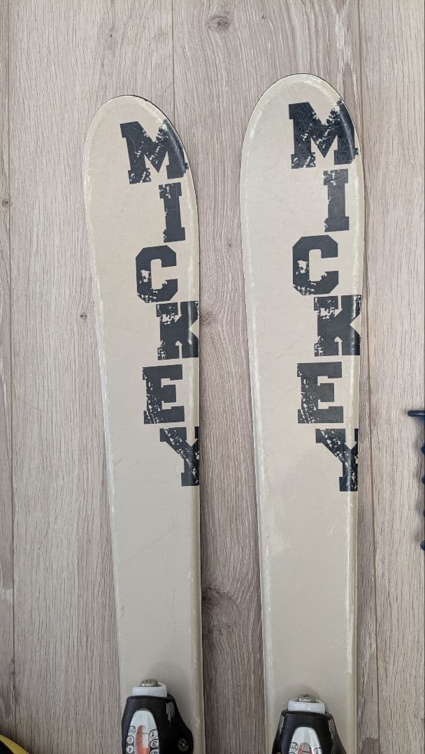 ミッキー スキー板 110cm ブーツ 21.5cm セット