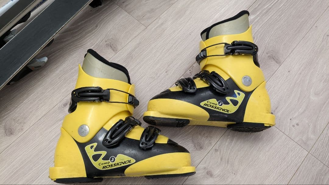 ミッキー スキー板 110cm ブーツ 21.5cm セット