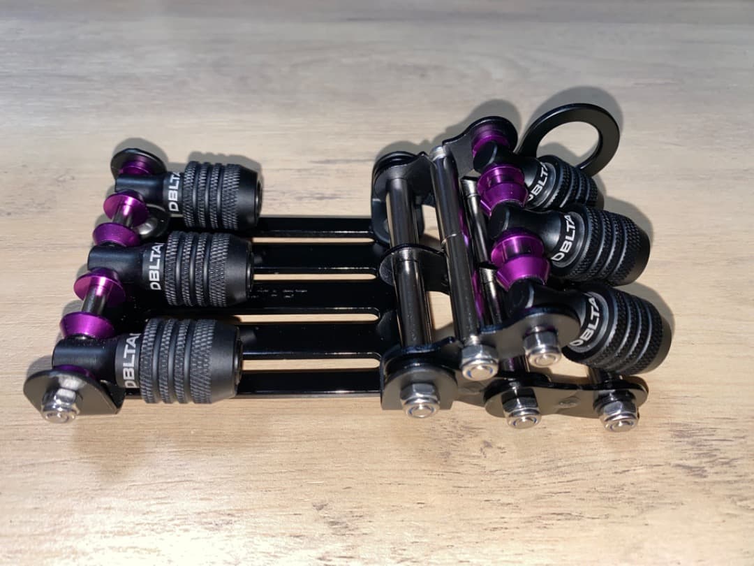 ビットホルダー6P付きベルトループ　パープル