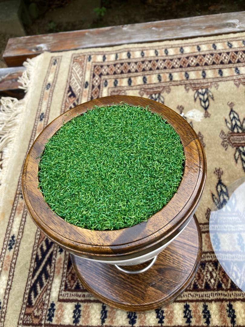 大型猛禽パーチ、ファルコンブロック　Ａ 汚濁防止シート付き