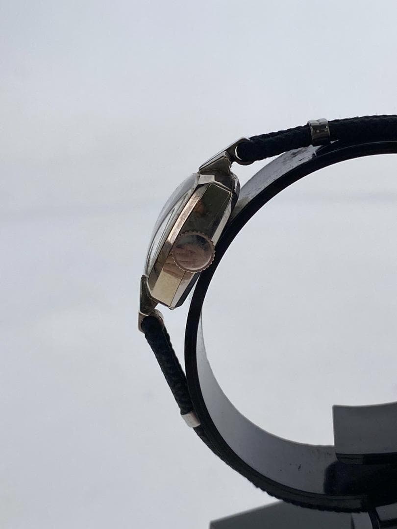 ◆OMEGA オメガ K14WG レディース レクタン 腕時計 09165