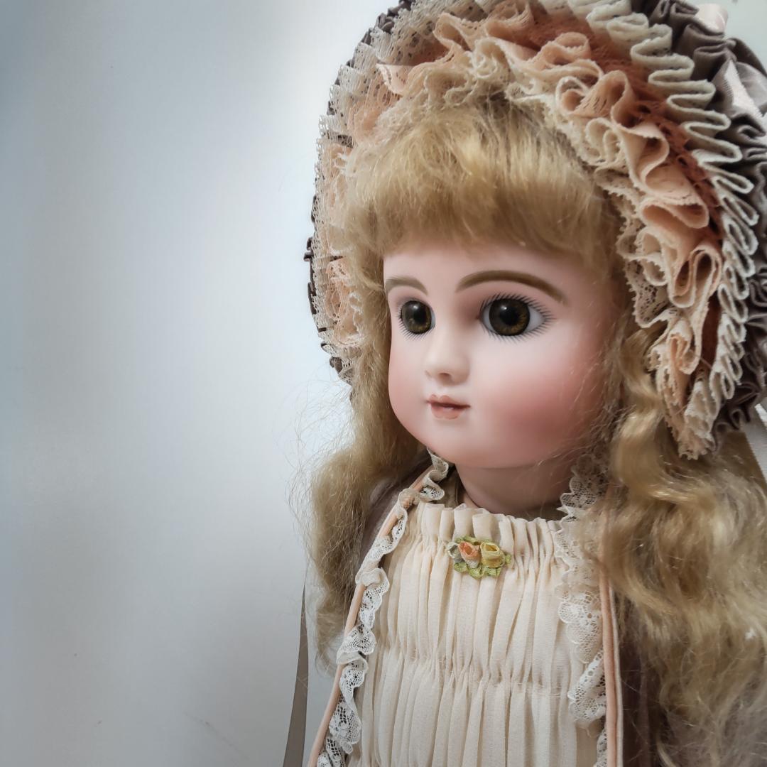 アンティークドール　リプロ　現代作家　C.Steine　スタイナー　ブルゴンC