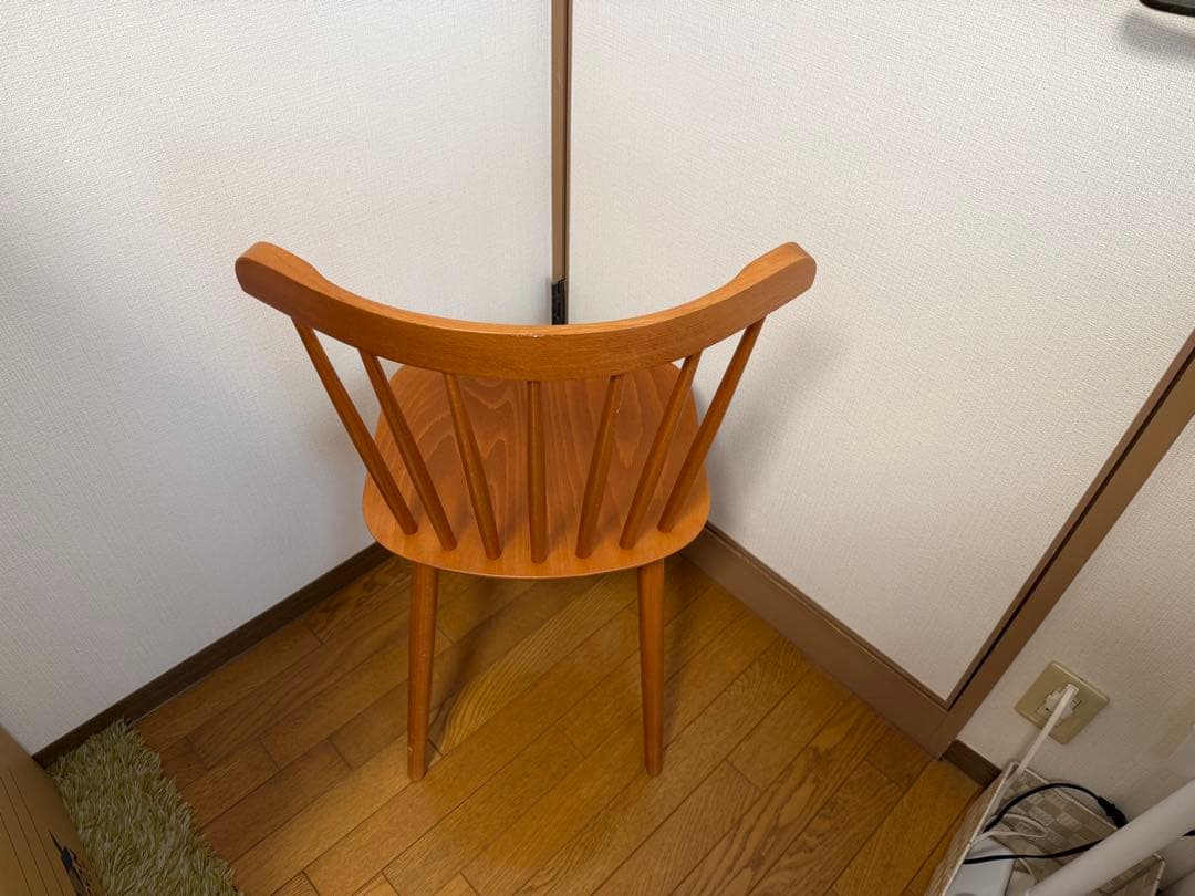 廃盤 TON ダイニングチェア unico 木製 北欧テイスト 椅子　２脚セット