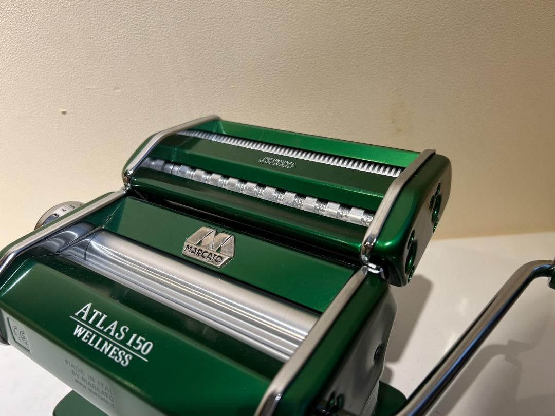 L*y様 041　MARCATO　パスタマシン　ATLAS　150 mm　緑　展