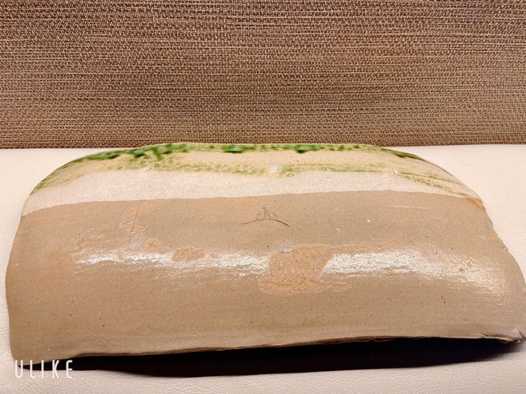 岸本謙仁(きしもとけんにん)作 陶器 大皿(非売品、希少)