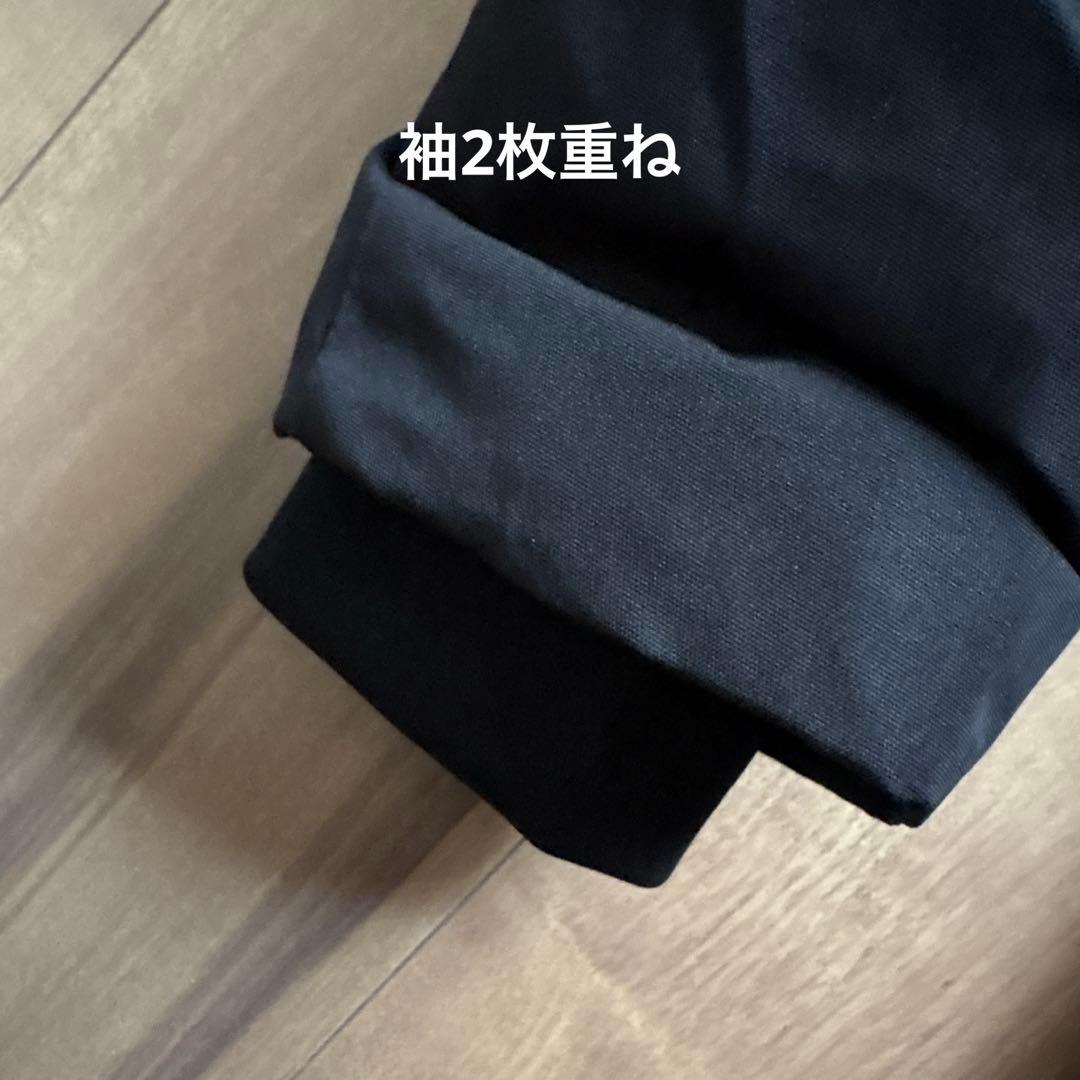 新品　スコットクラブ　定価¥2万9000円　ロングコート　黒　ヤマダヤ　フード