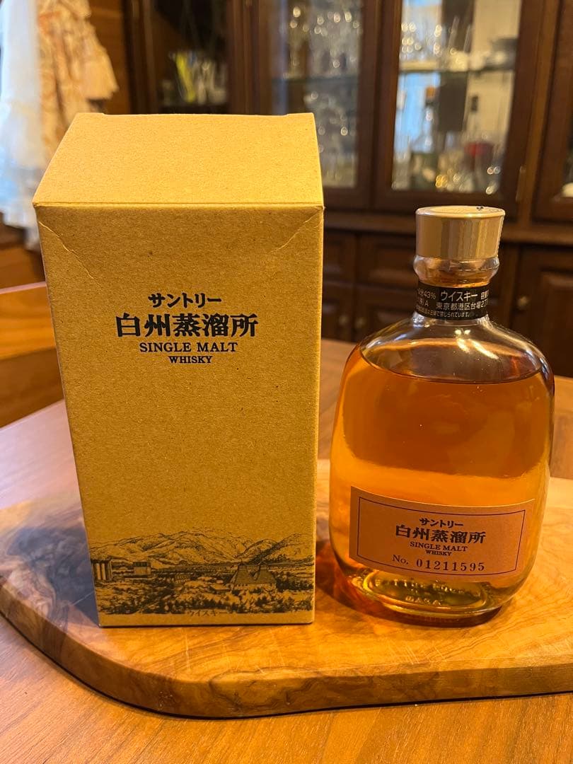 サントリー 白州蒸溜所 シングルモルトウイスキー　300ml