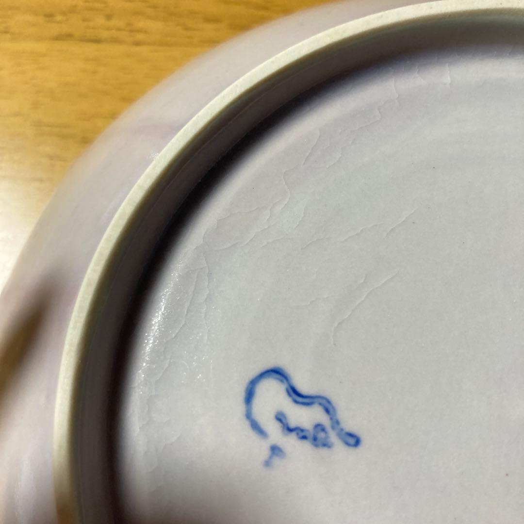 佐々木忍　猫　皿