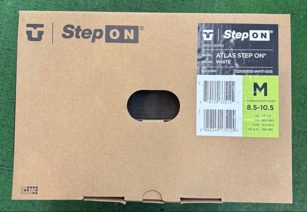 Atlas Step On ビンディング Mサイズ ホワイト 新品