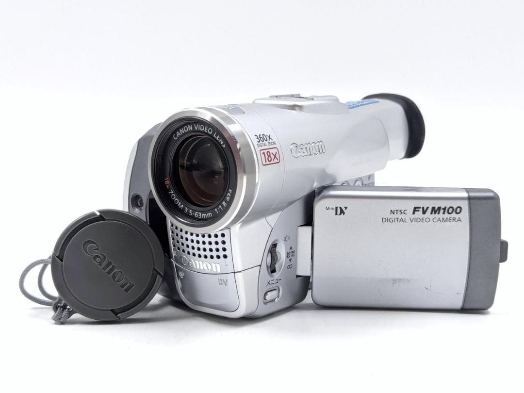 miniDVのダビングに！ Canon ビデオカメラ DM-FV M100 03