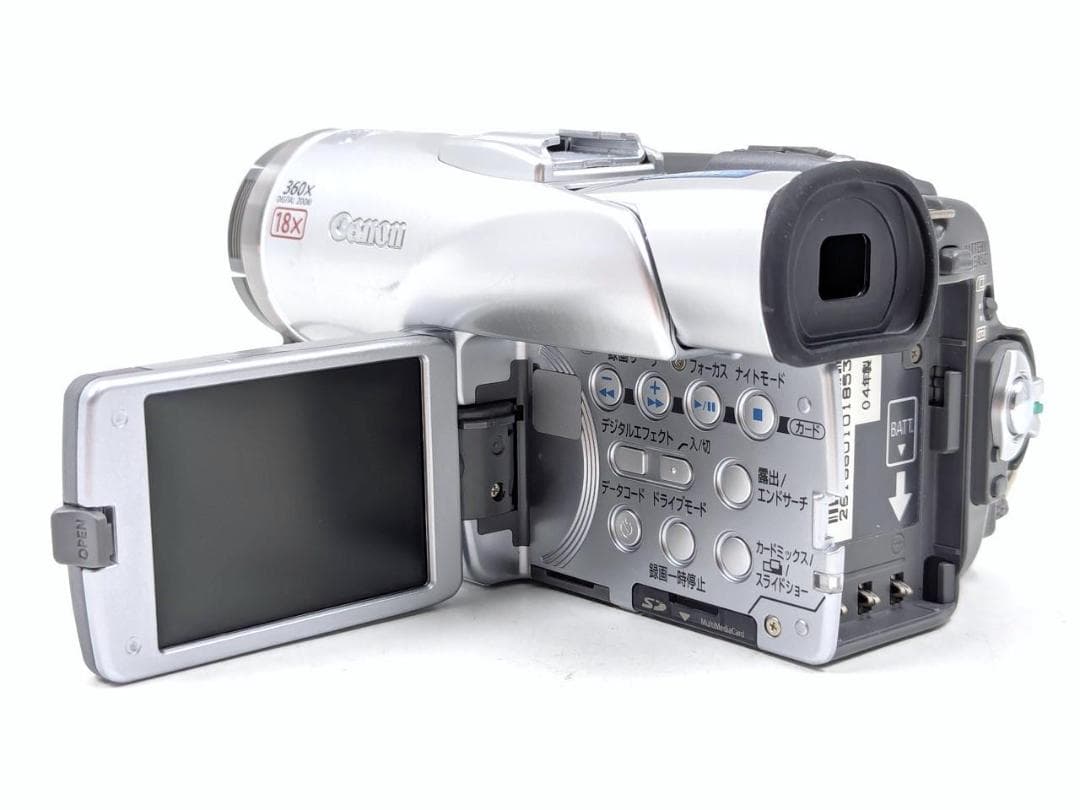 miniDVのダビングに！ Canon ビデオカメラ DM-FV M100 03