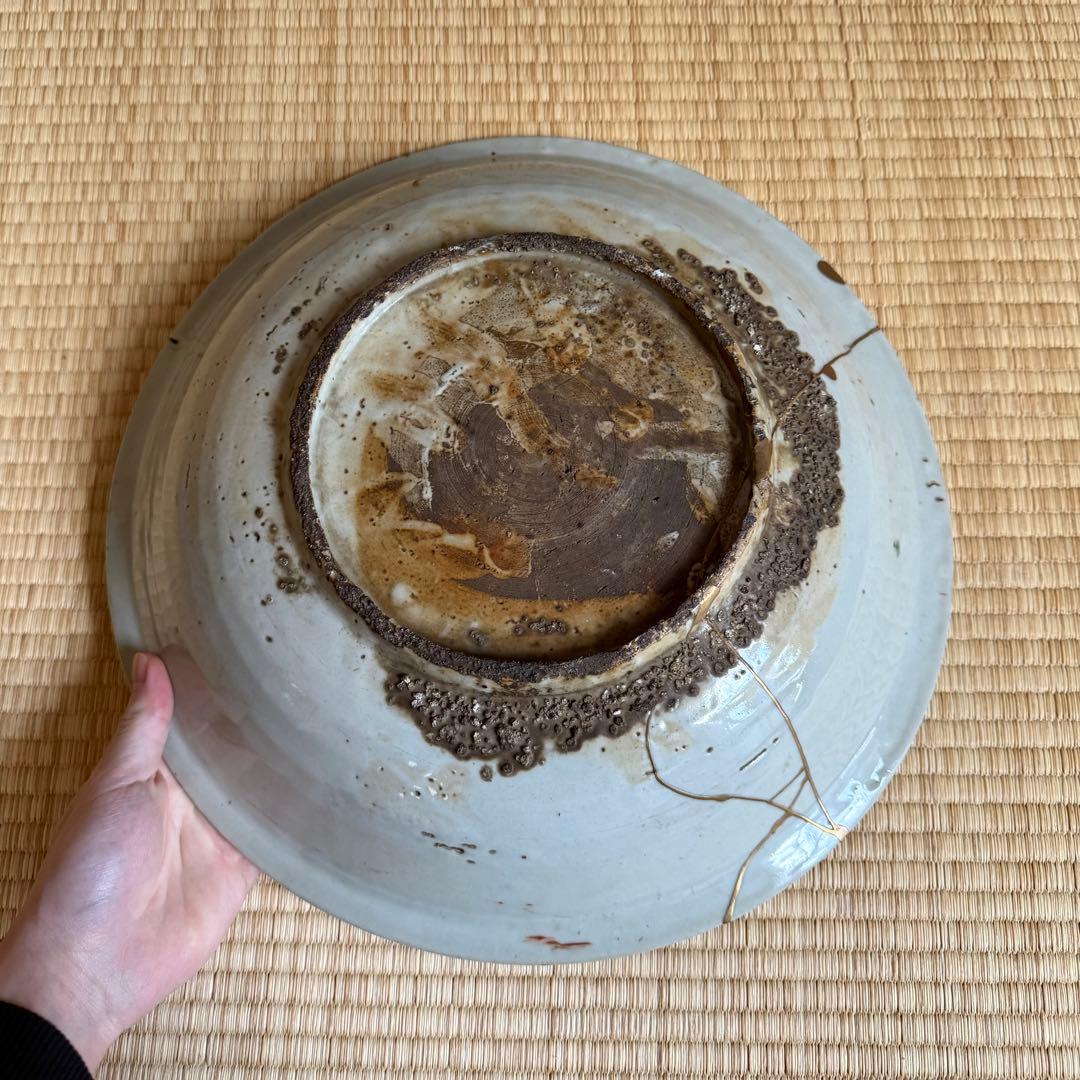 呉須赤絵 南京赤絵 大皿 大盤 明代 古染付 天啓赤江 古伊万里 古美術 骨董