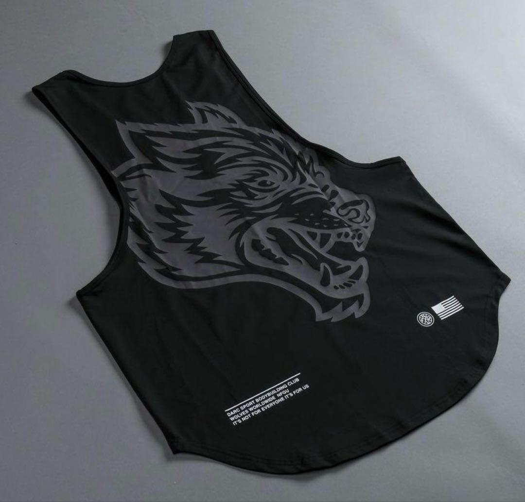 426 超レア　ダルクスポーツdarc sport タンクトップ　ドライS黒黒