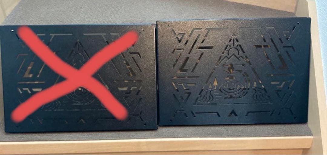 DEVISE IRON デバイスワークス Blackdesign プレートト