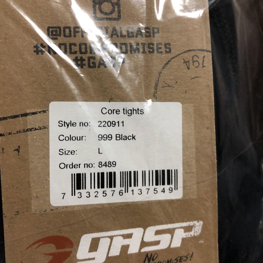 gasp コアタイツ　ブラック　L
