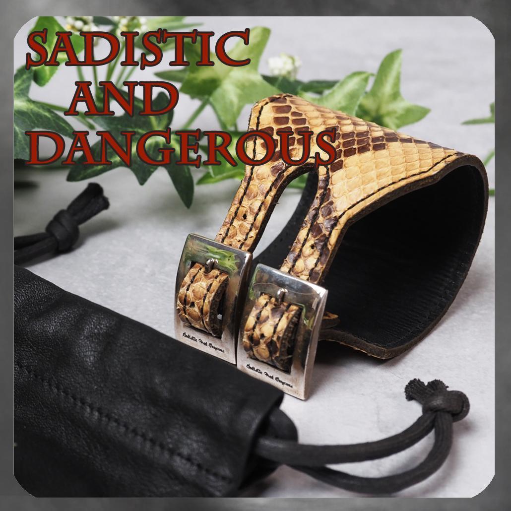 SADISTIC AND DANGEROUS 清春 黒夢 ブレスレット 925銀