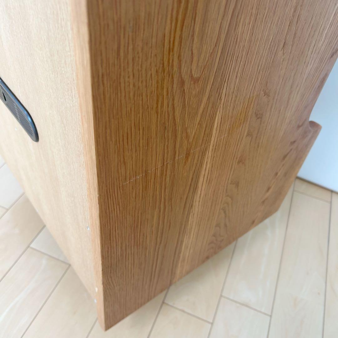 起立木工　廃盤　ノーラ　レンジ台　キッチンカウンター　ナラ材　コンセント付PSE