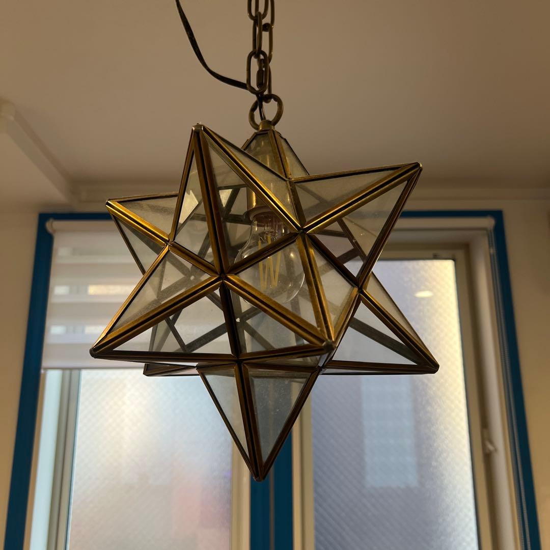 星型ペンダントライト 中型
