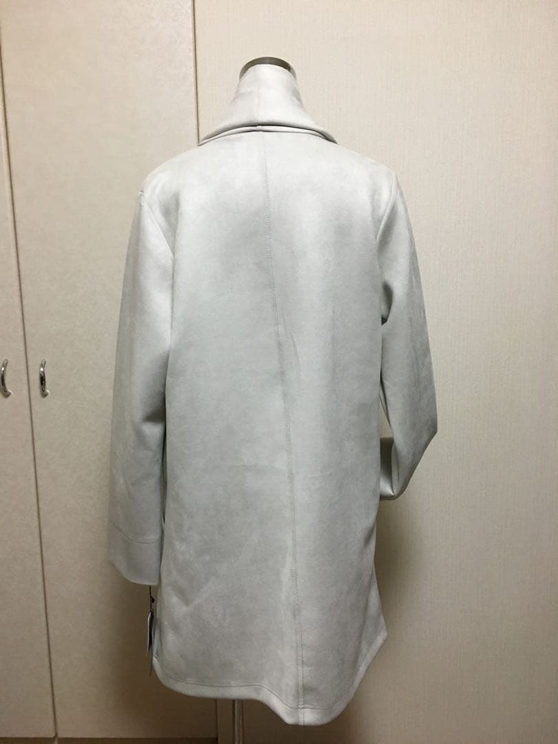 スコットクラブ☆新品スウェード調ハーフコート