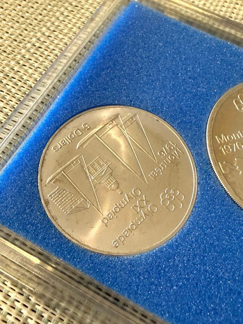 モントリオールオリンピック 記念銀貨 記念