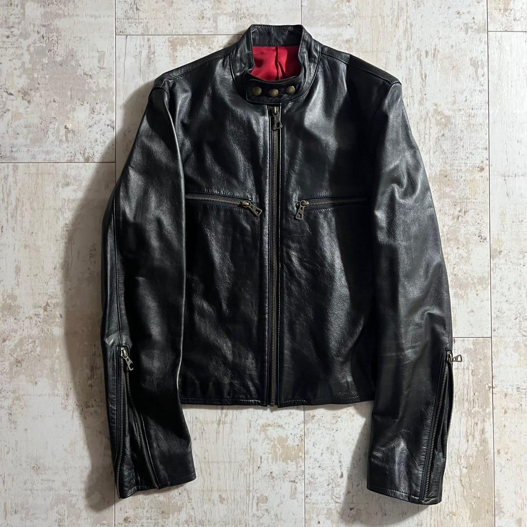 Jean Paul Gaultier ゴルチエ レザー ライダース ジャケット