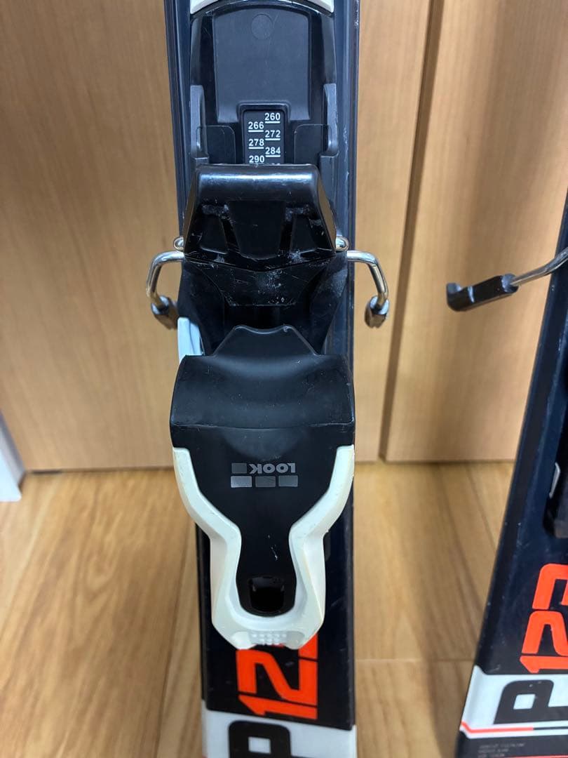 ROSSIGNOL 123cm ショートスキー（サイズ調整可能ビンディング付）