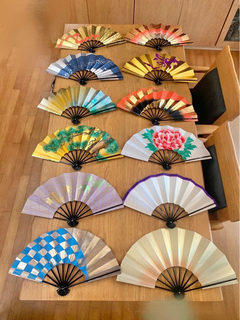 舞扇子 約29cm 12本まとめ売り