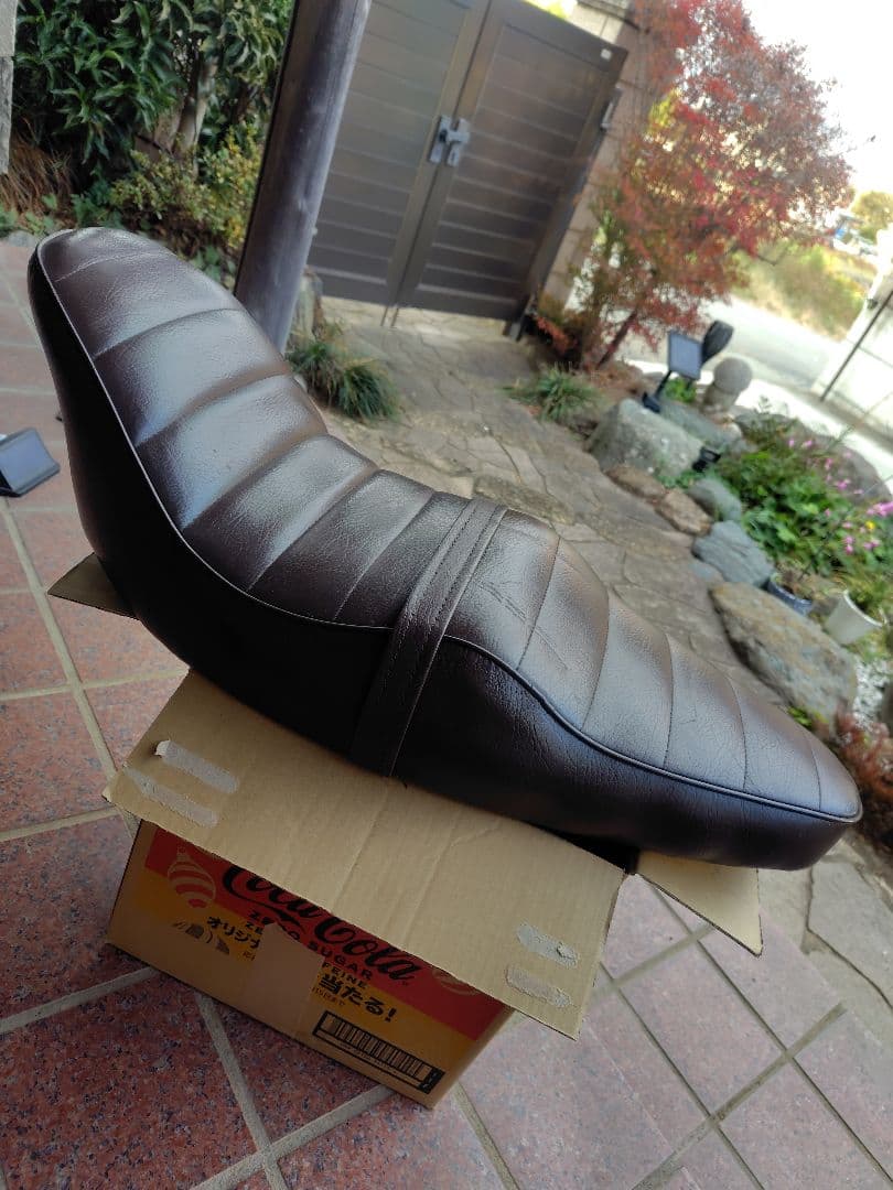 のん様　HONDAシャリィー　chaly６Ｖ用　武政塾三段シートチョビちょび３段