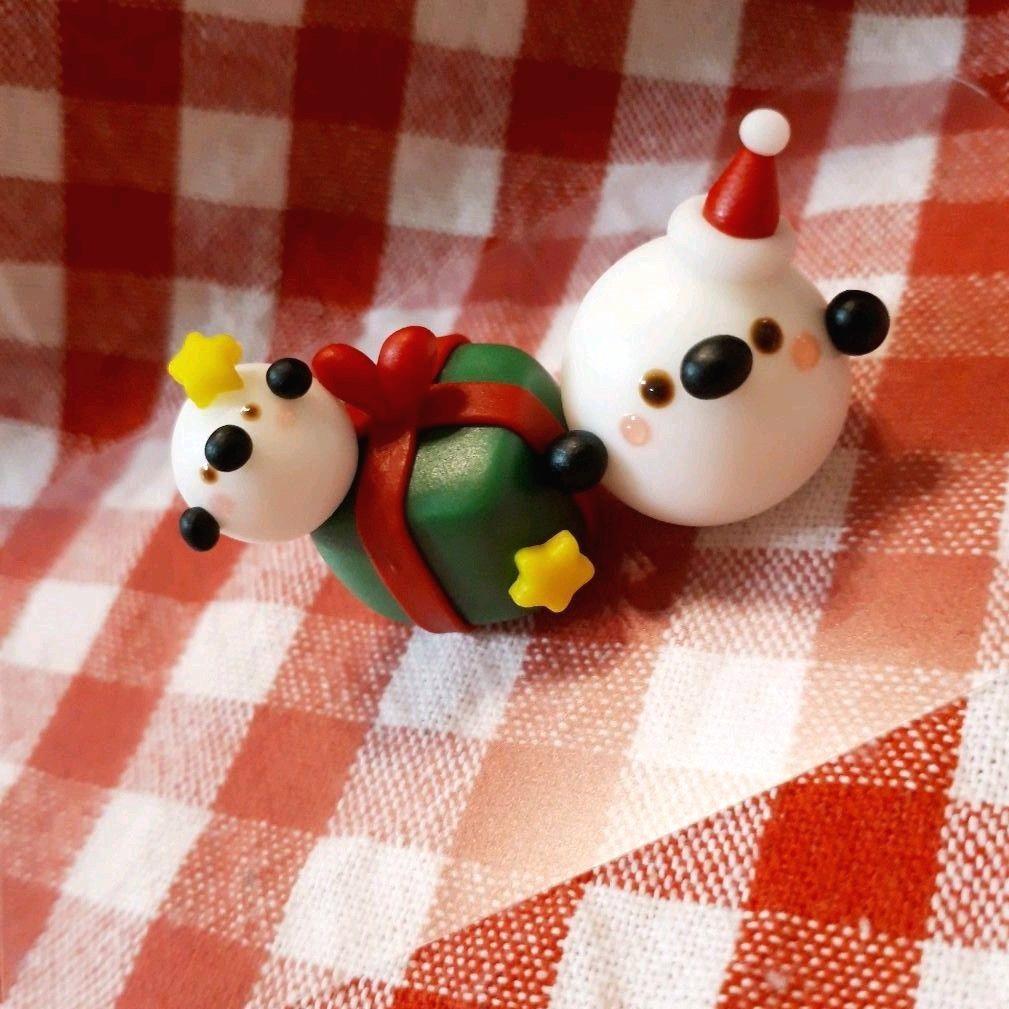 クリスマスプレゼント☆シマエナガ&ミニ付き