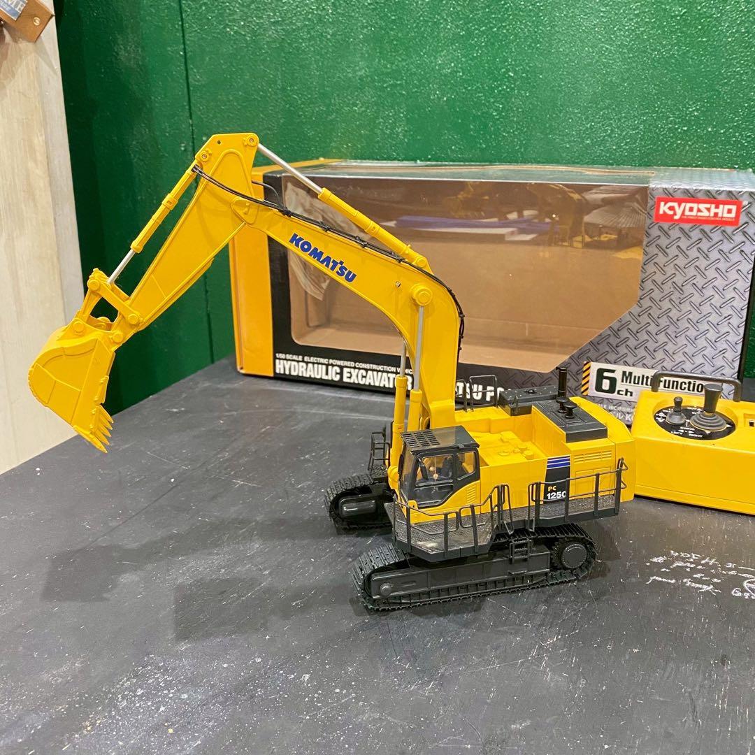 ダ*ル様 希少 レア ラジコン 油圧ショベルKOMATSU PC1250−8