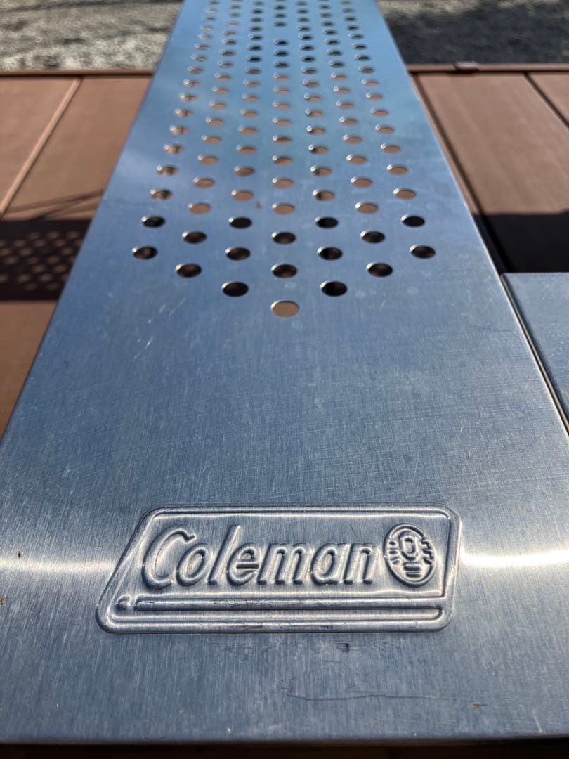 コールマン ステンレス製折りたたみアウトドアテーブル