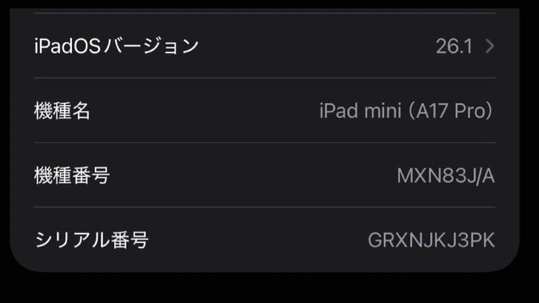 ジ*ト様 Apple iPad mini 第7世代