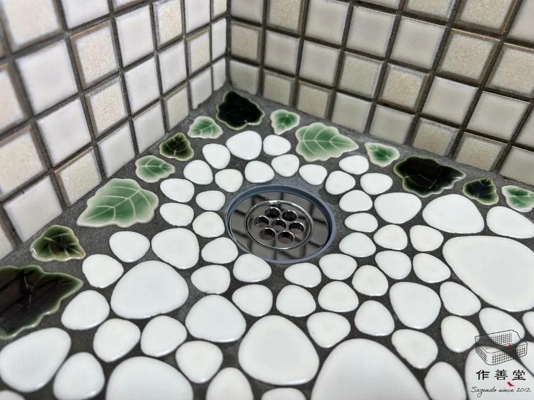 作善堂タイルシンク流し台　美濃焼タイルシンク　タイル流し　ＸＳサイズ　5049