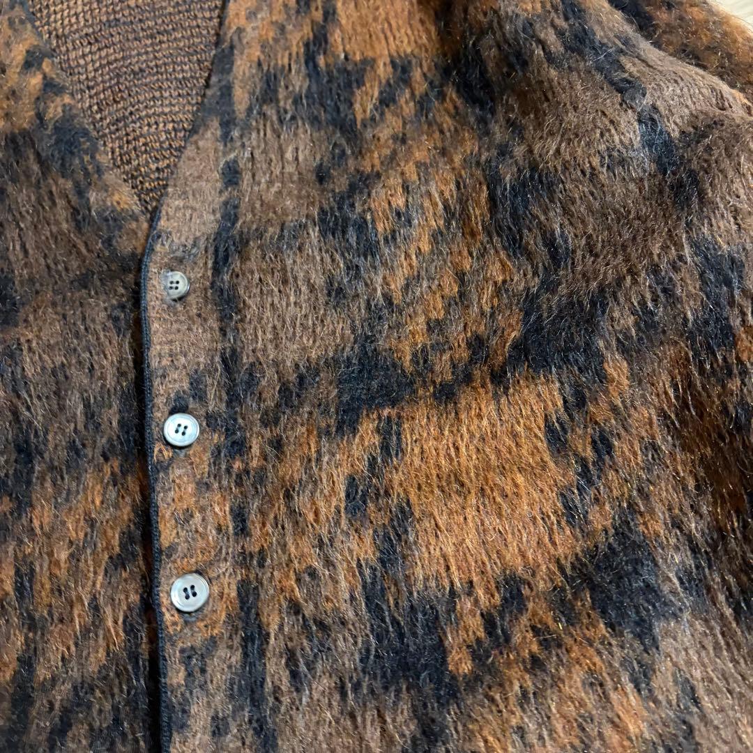 Special 60s ヒョウ柄　シャギーモヘア　ビックサイズ　毛足長め