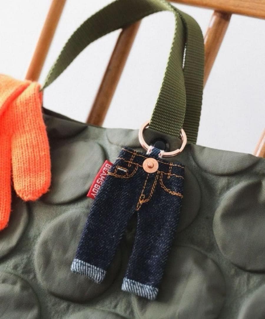 【セット売り】BEAMS BOY(ビームスボーイ)ジャケット＆デニムキーホルダー