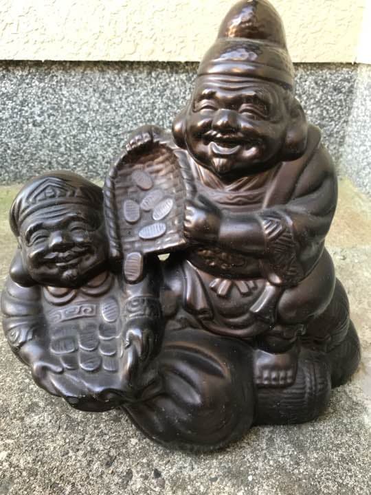 陶器 大黒様 置物