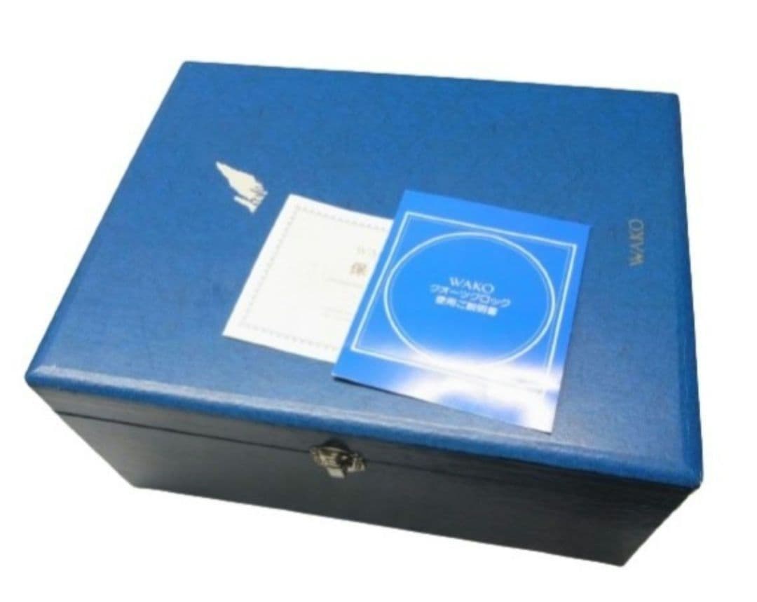 美品 WAKO クロック 和光 置時計 動作確認済 NB1012R