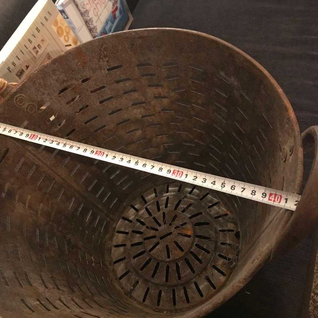 ★アンティークオリーブバスケット★