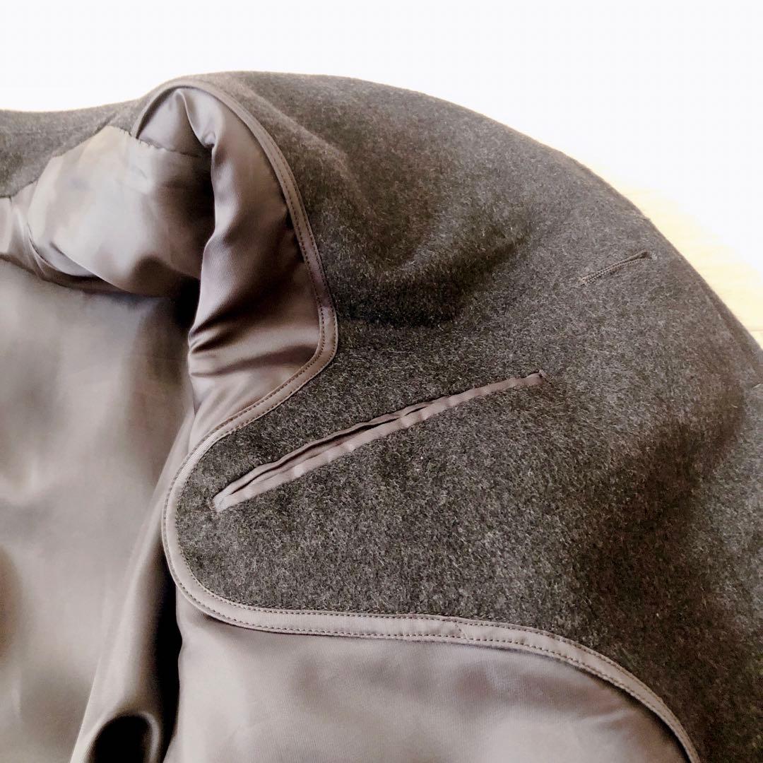 美品　 ヴァレンティノ ルディ　ステンカラーコート　カシミヤ１００％ ＸＬ