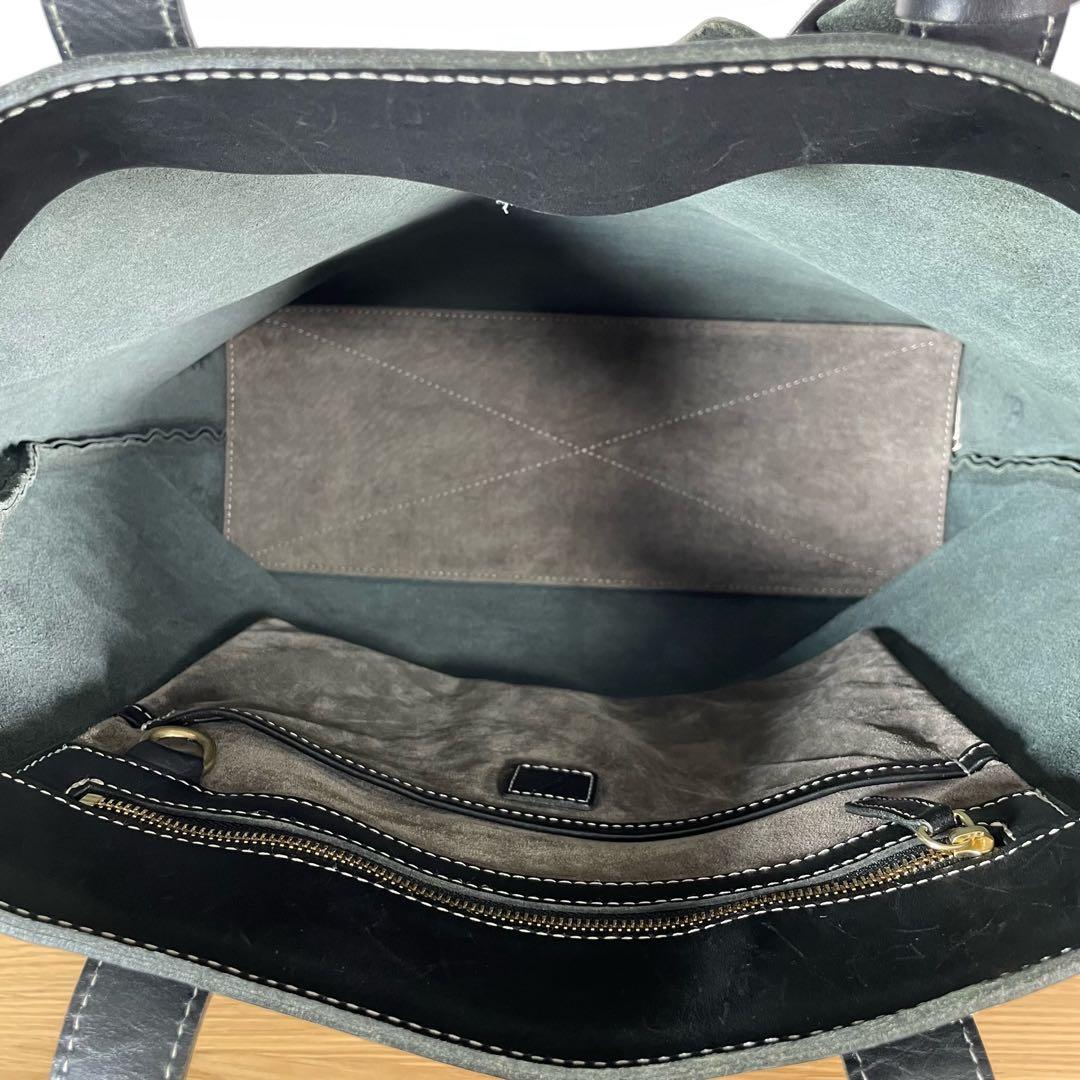 土屋鞄　ツチヤカバン　ディアリオ　トートバッグ　レザー　ブラック