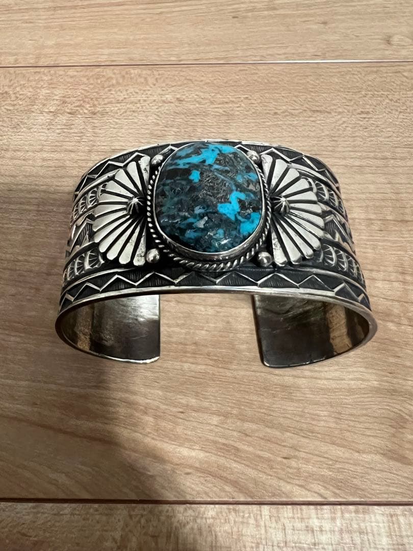 サンシャインリーブス　ターコイズバングル　ナバホ族