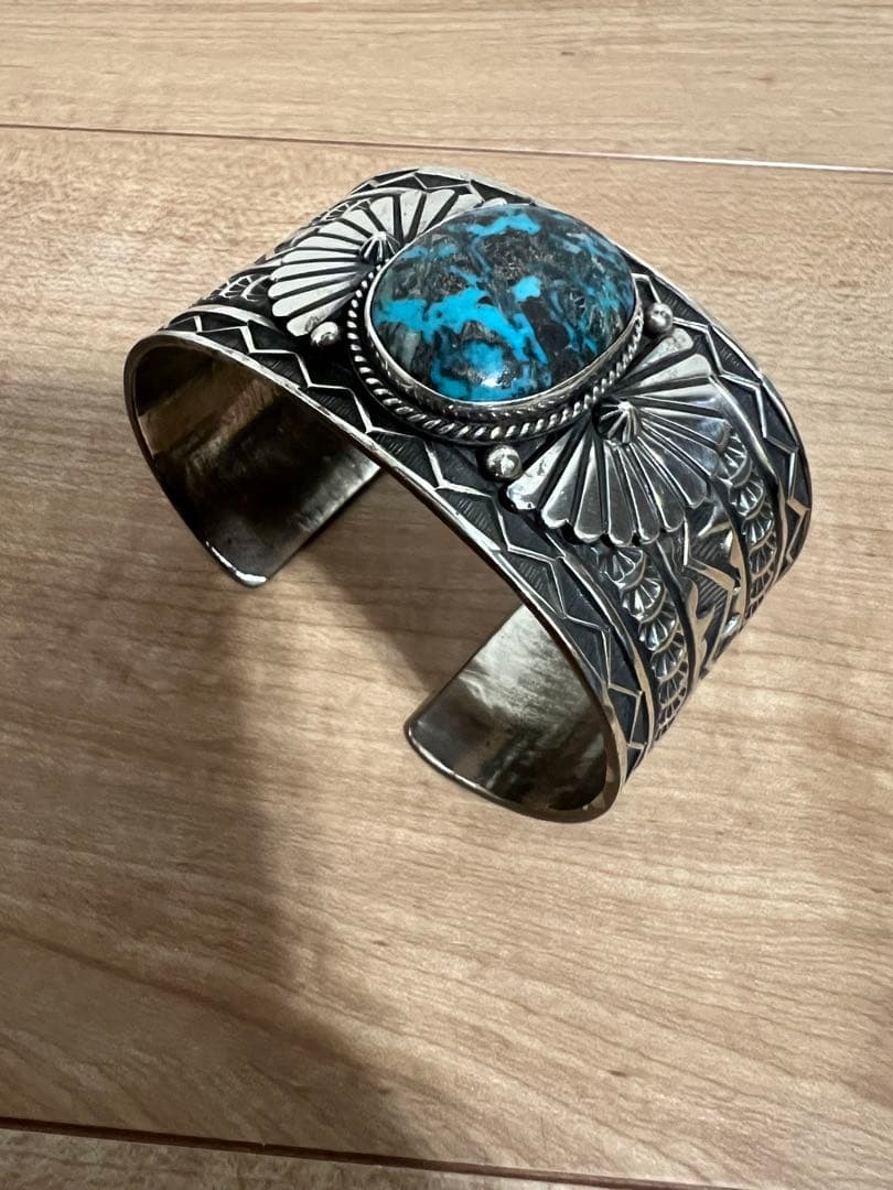 サンシャインリーブス　ターコイズバングル　ナバホ族