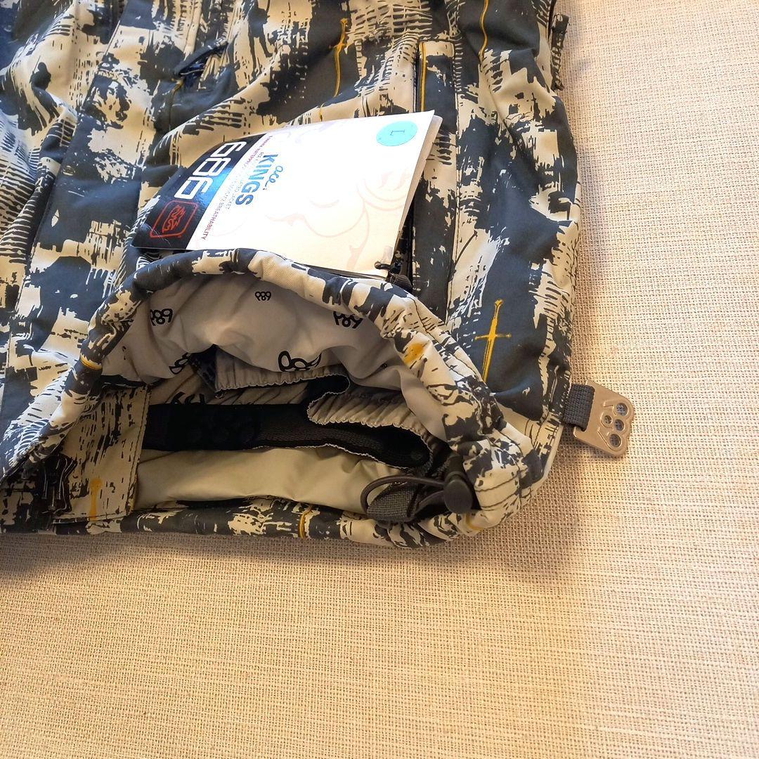 686 ACE KINGS スノーボードウェア Lサイズ　アクセ付き【新古】