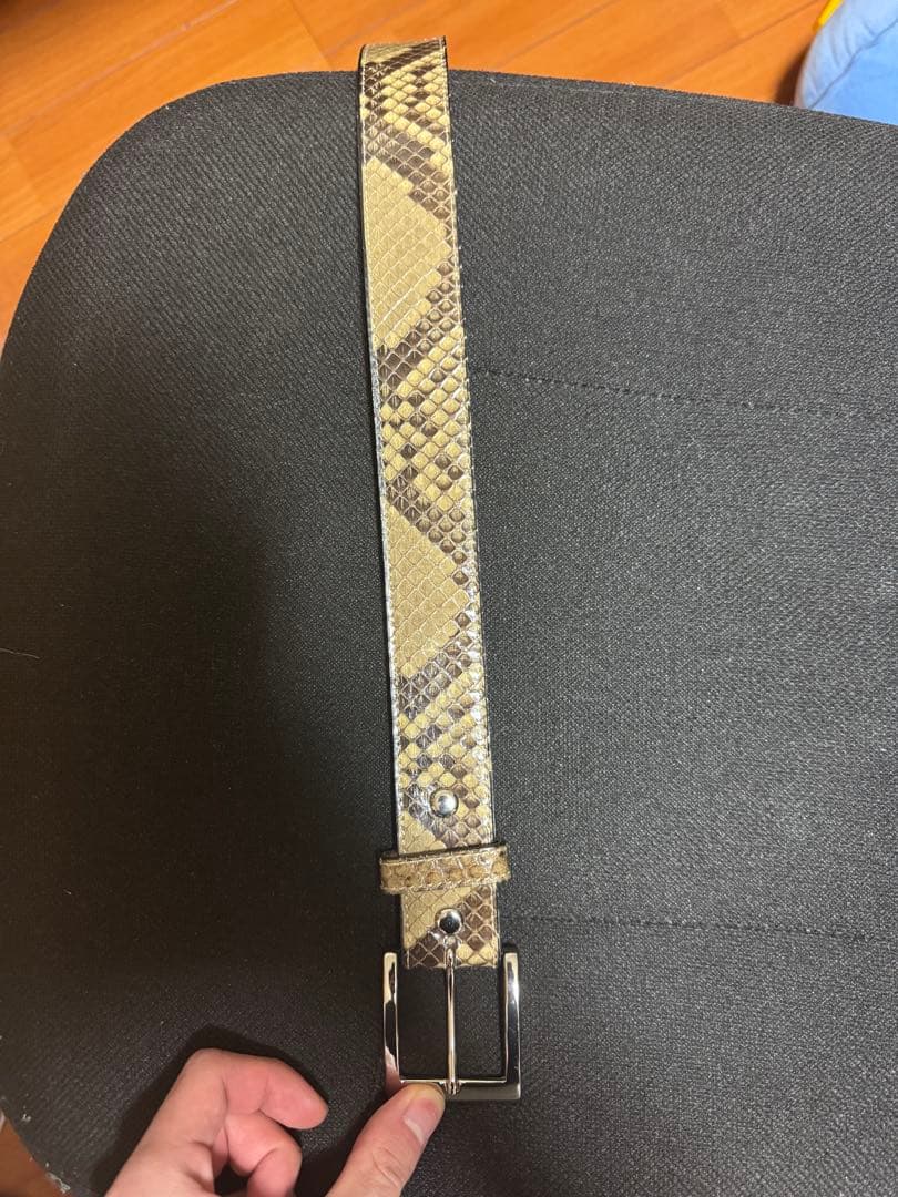 wackomaria パイソンベルト　34