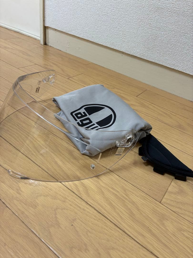 AGV K1-S JIST Asian Fitヘルメット＋純正クリアシールドXL