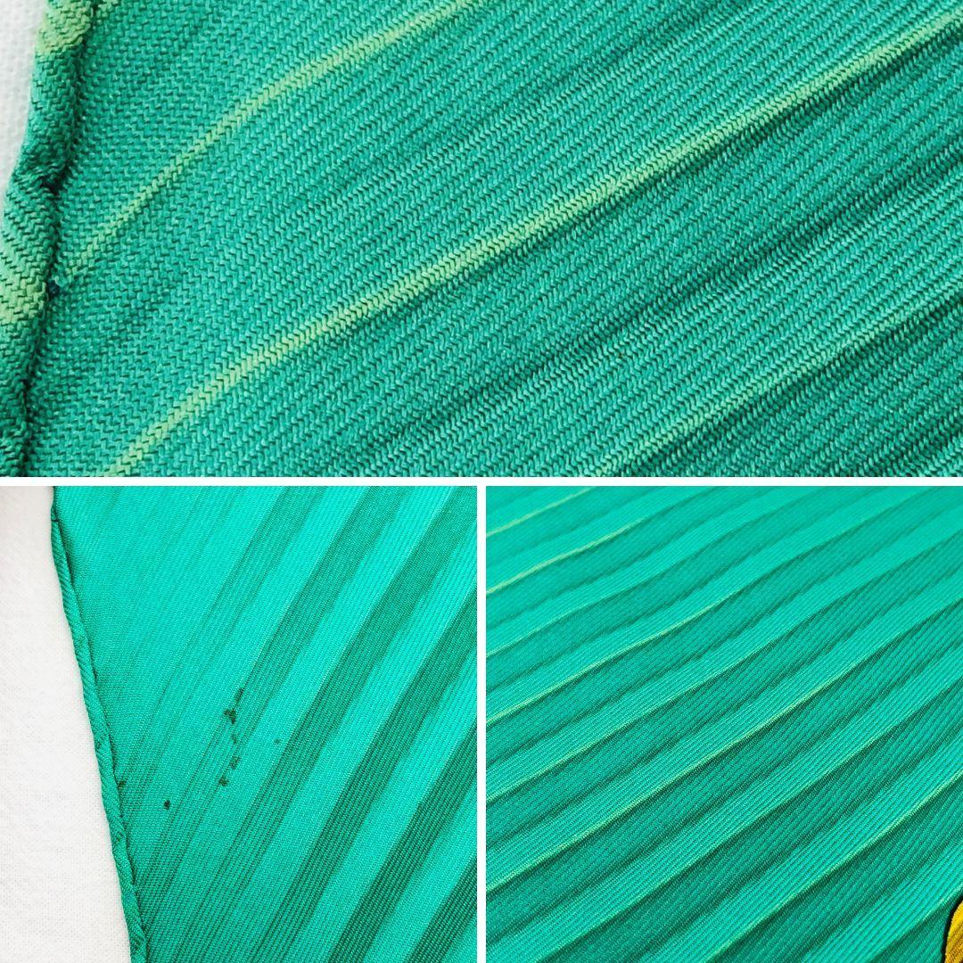 HERMES エルメス カレ プリセ 帽子 プリーツ スカーフ タグなし