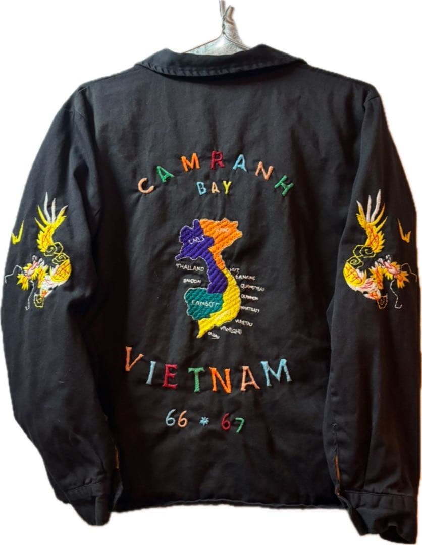 か*す様 ドスペ❗️60s ベトジャン レインボーステッチ66-67年 VKK