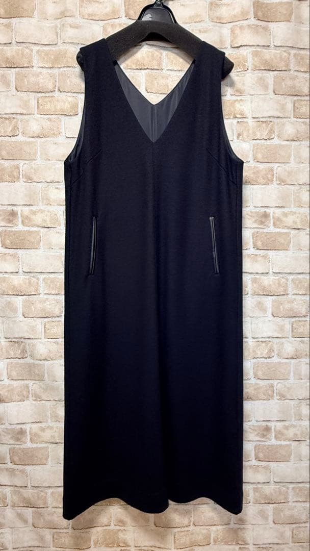 J.PRESS ジェイプレス【洗える】ウールスムースジャンパースカート 9号