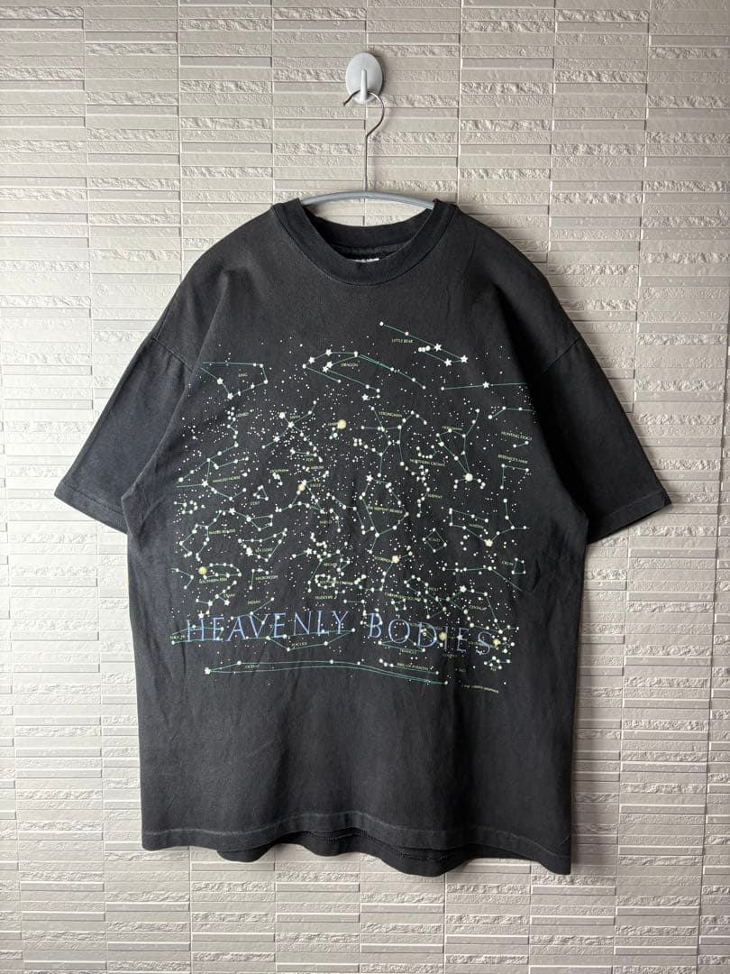 90s USA製ヴィンテージ　シングルステッチ　星座　アートTシャツ