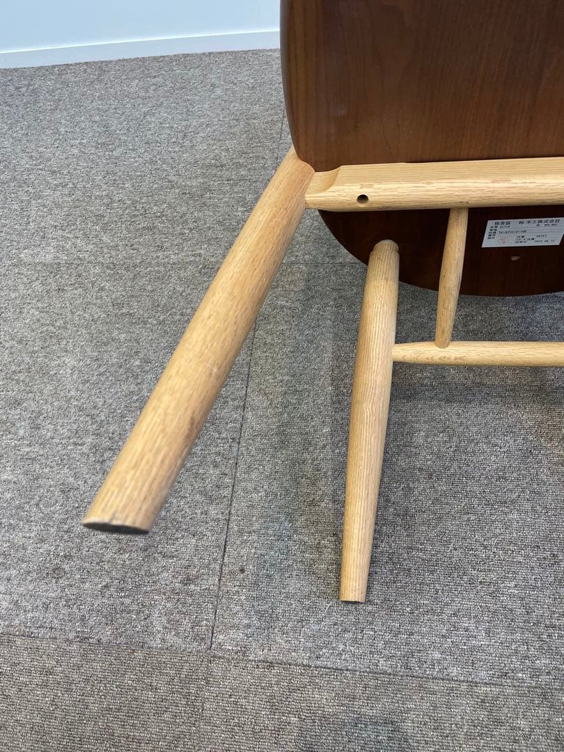 ② 柏木工 KASHIWA ダイニングチェア CIVIL系 1脚 無垢材